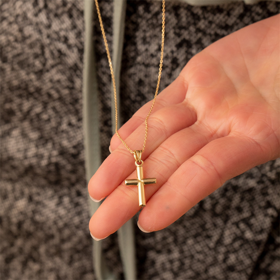 Gold Cross Necklace