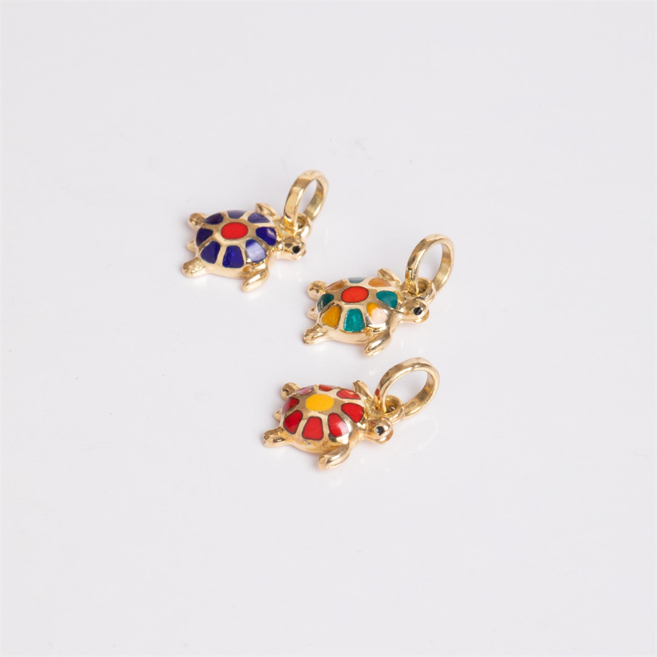 Gold Turtle Necklace