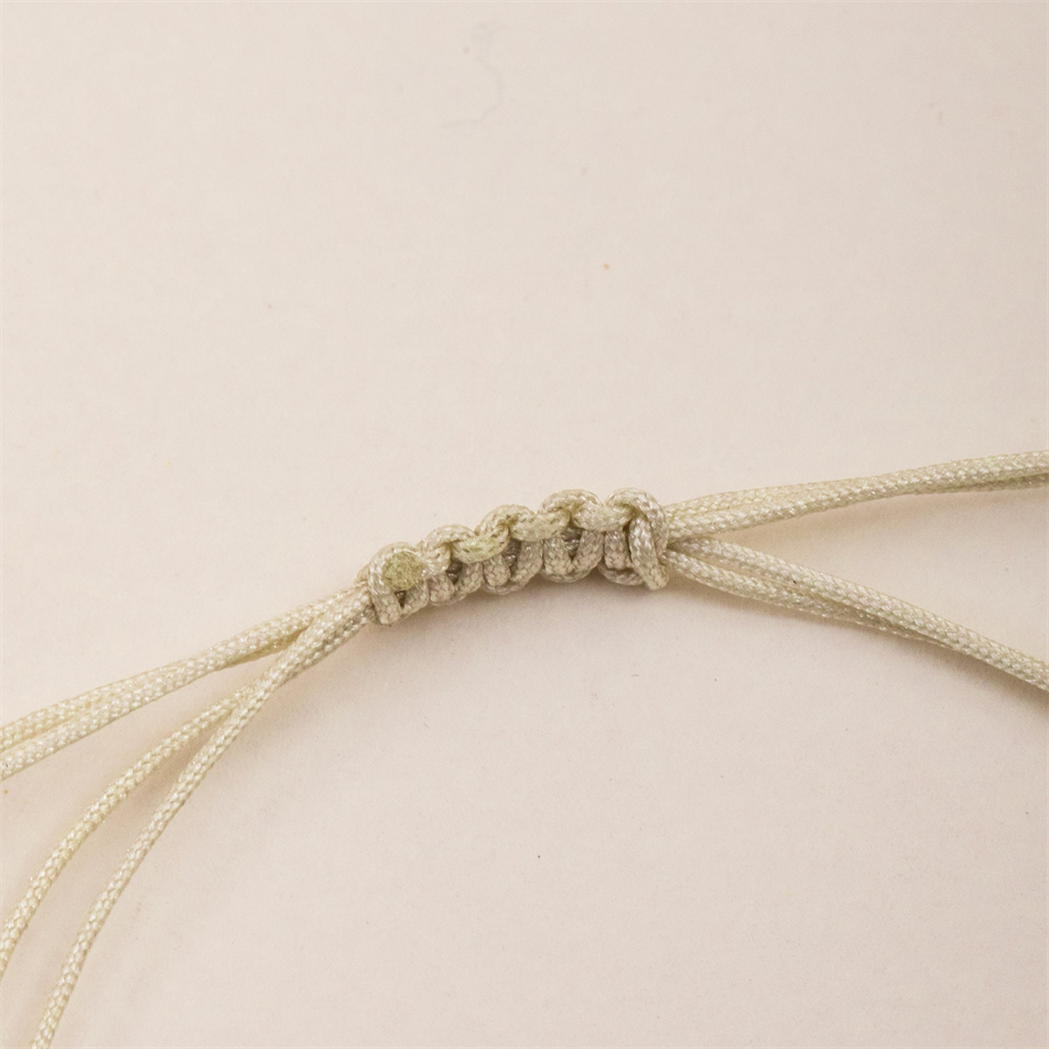 Gold Personalized Birthstone String Bracelet