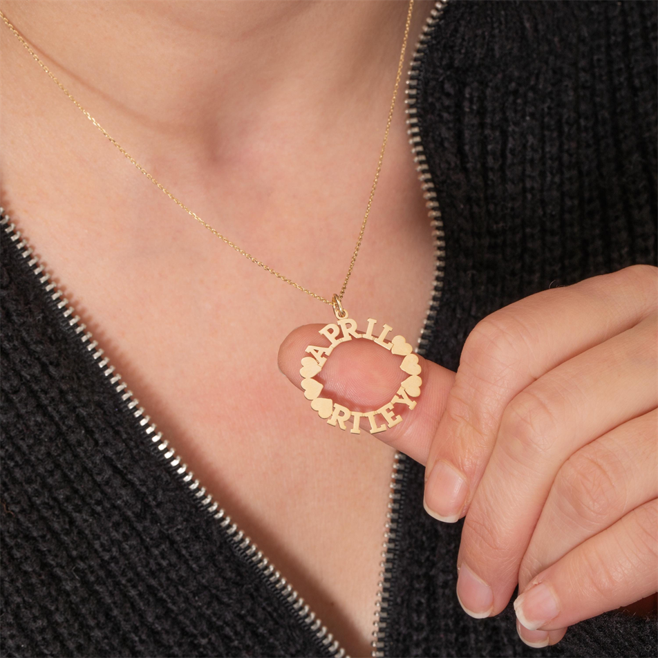 Altın Kişiye Özel İsim Kolye