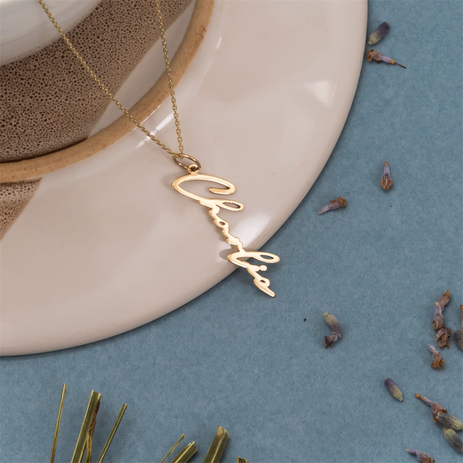 Gold Personalized Name Necklace