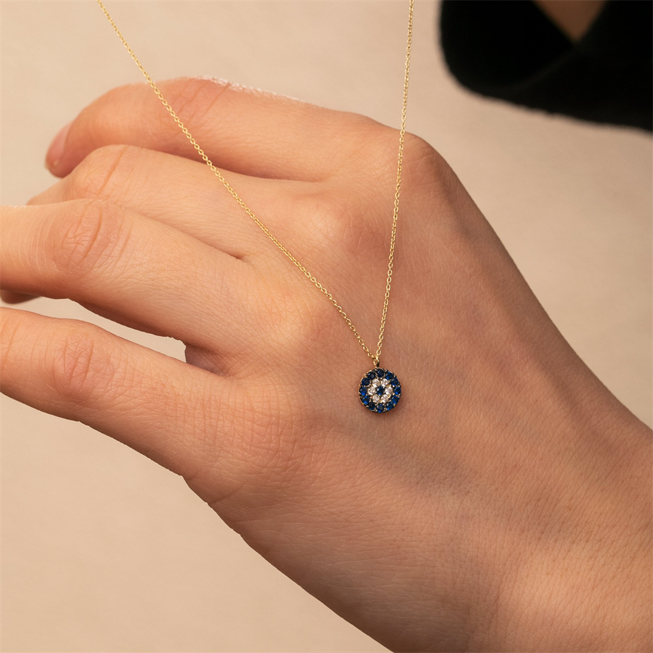 Gold Turkish Evil Eye Turquoise Bracelet