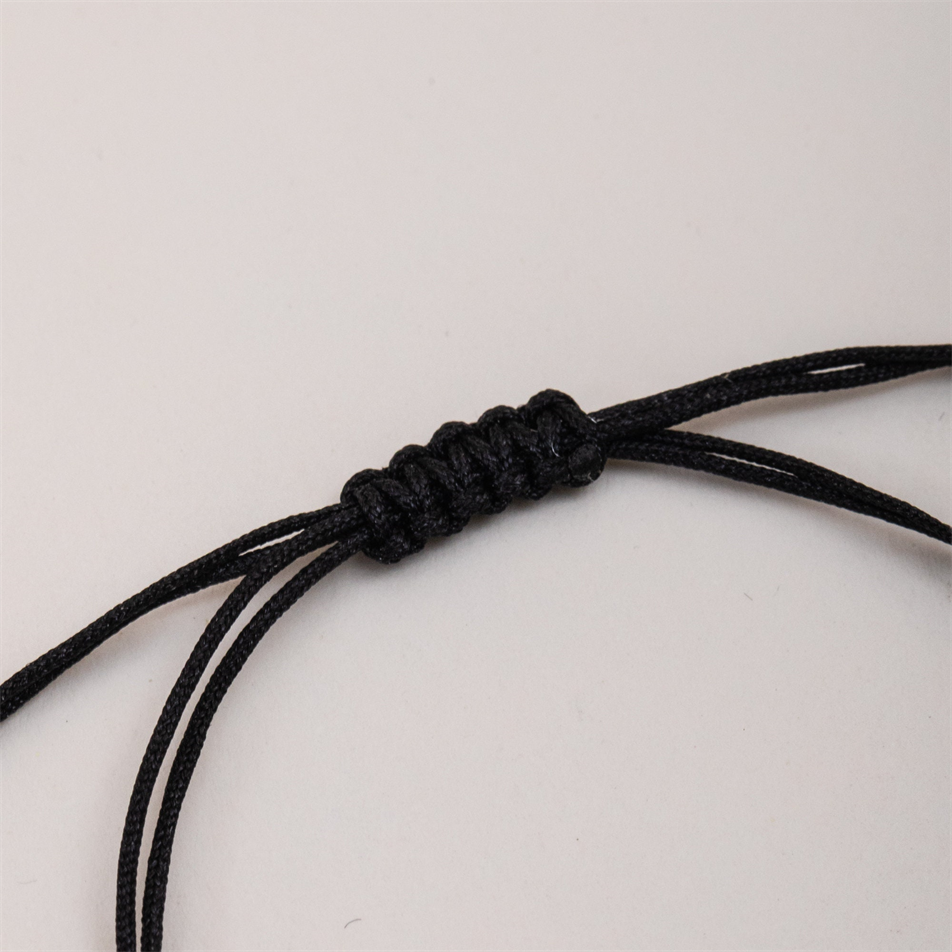 Gold Evil Eye String Bracelet
