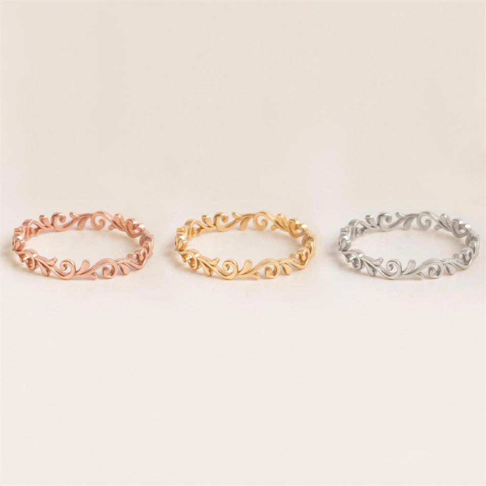Gold Leaf Vine Band