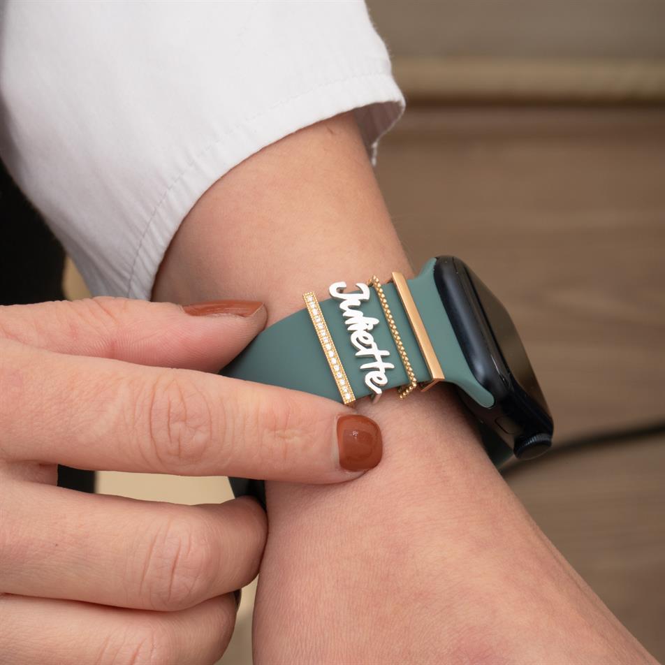 Custom Apple Watch Name Band Tag