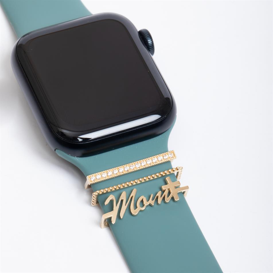 Gold Smart Watch Name Tag