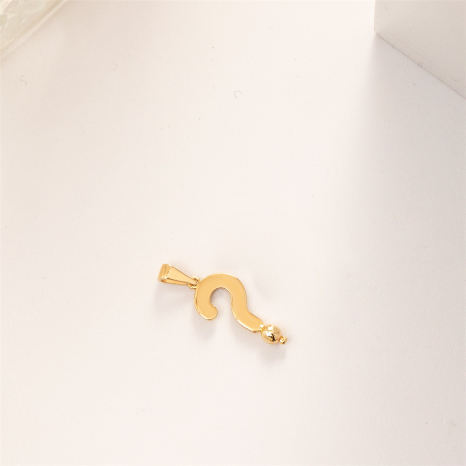 Gold Question Mark Necklace