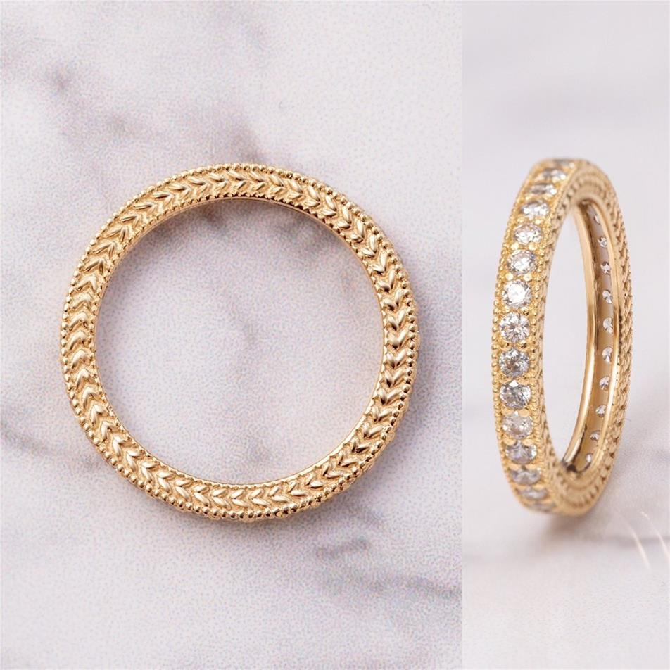 Solid Gold Full Eternity Ring