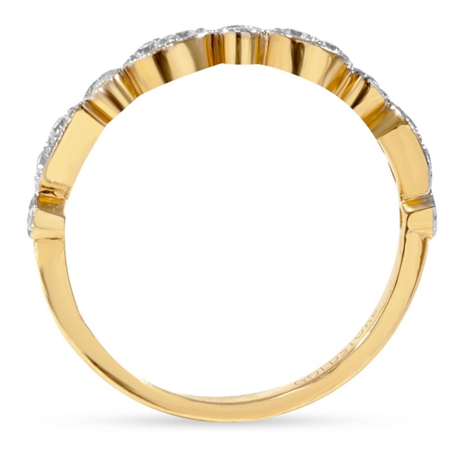 Solid Gold Fancy Ring