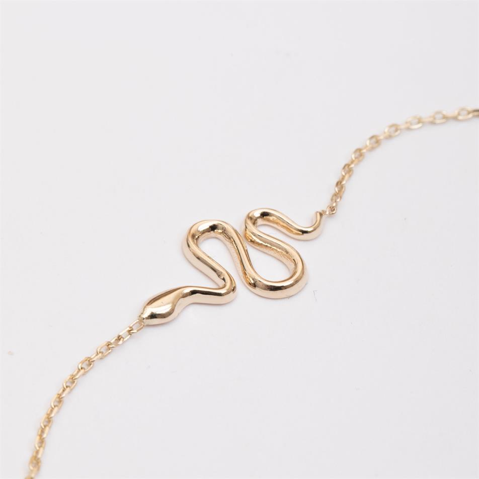 Gold Snake Bracelet