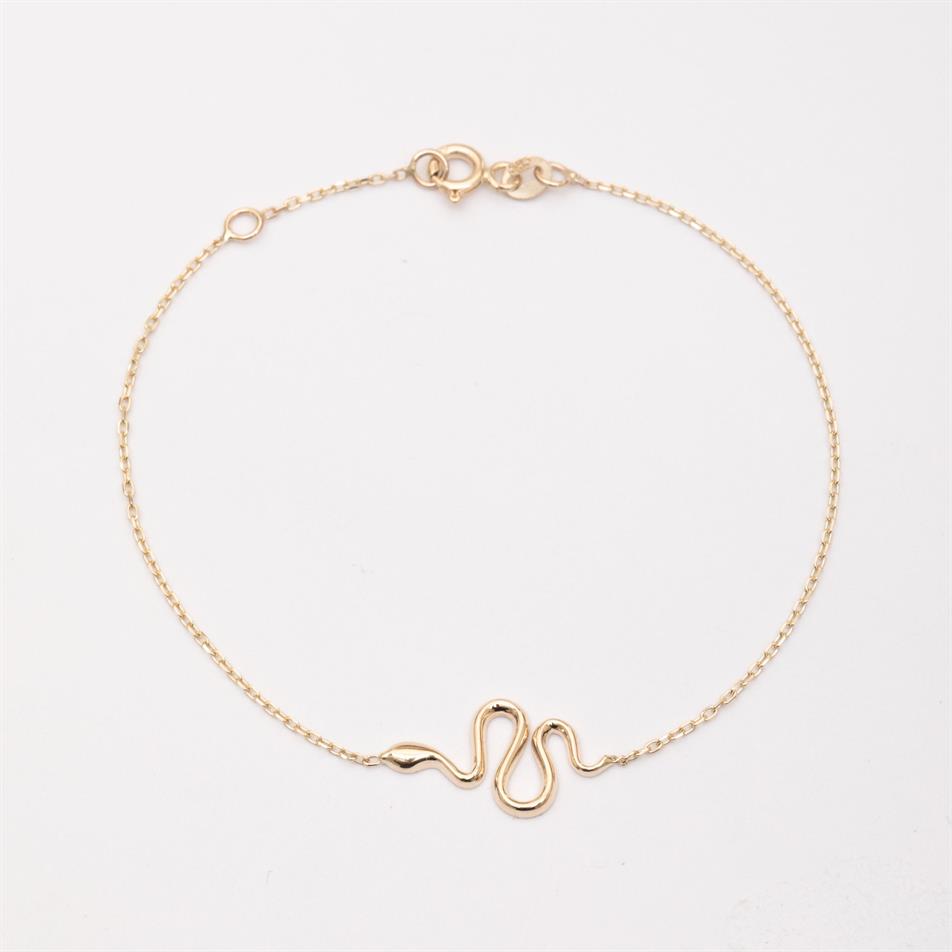 Gold Snake Bracelet
