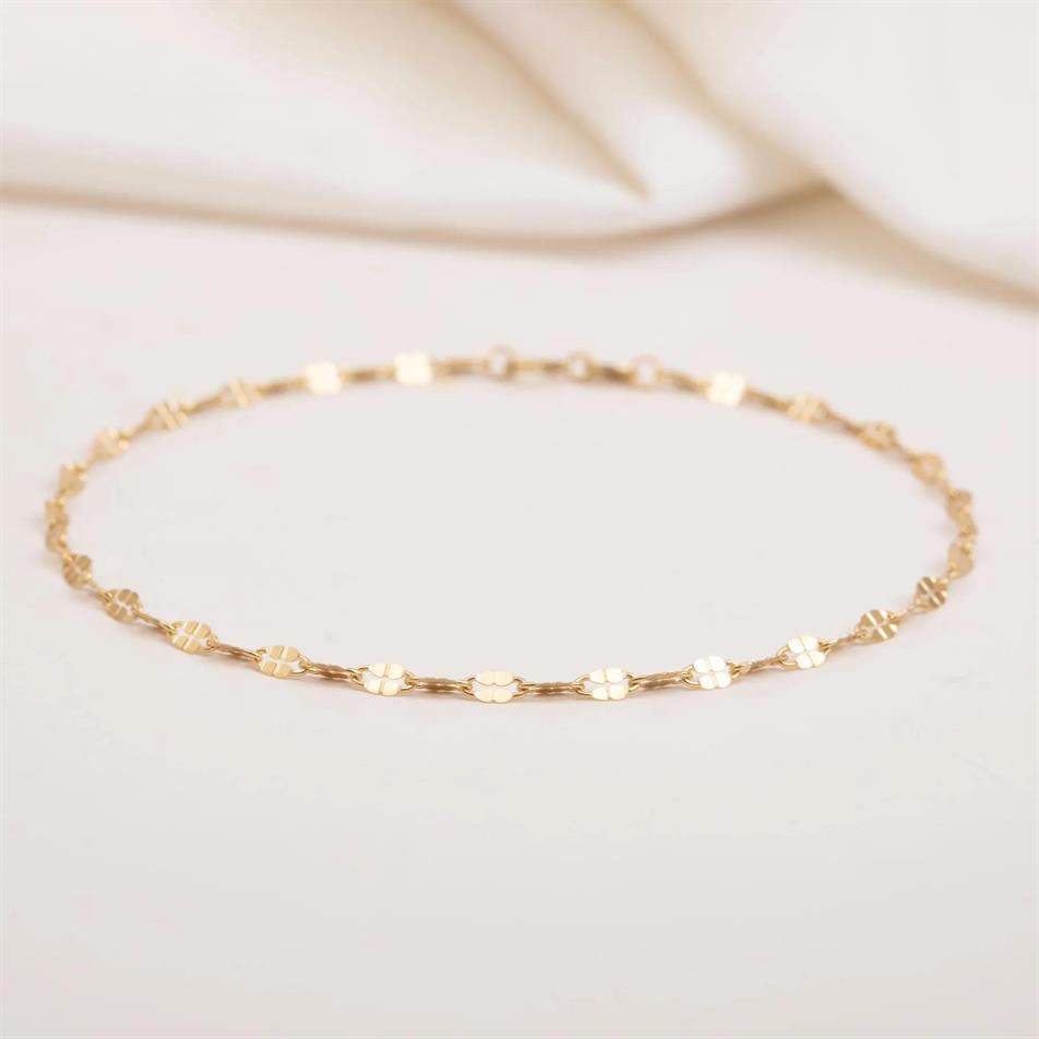 Gold  Clover Bracelet