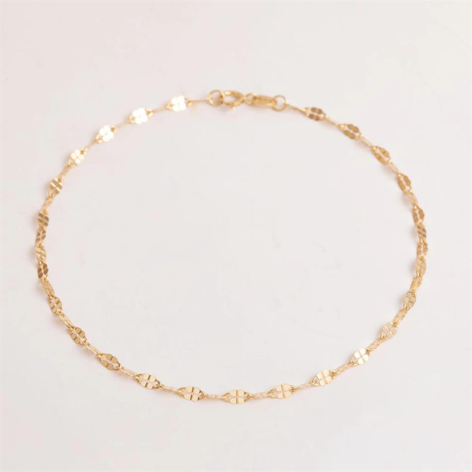 Gold  Clover Bracelet