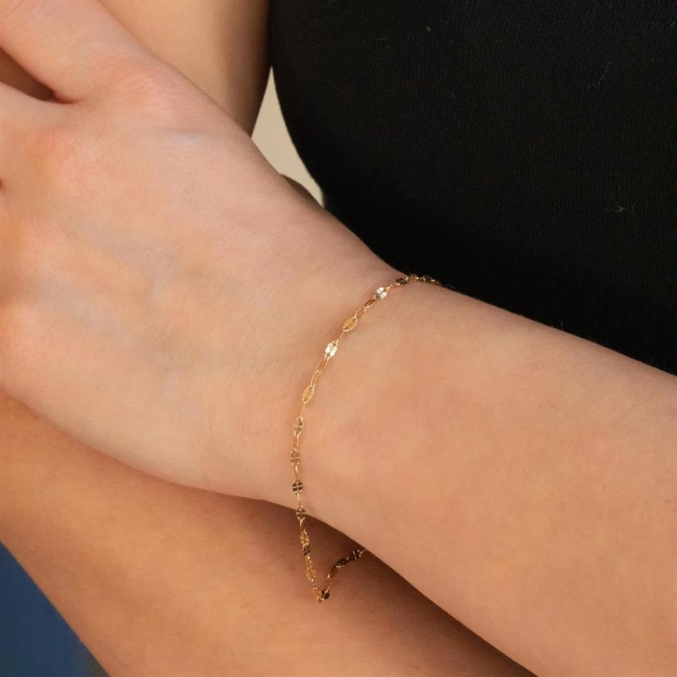 Gold  Clover Bracelet