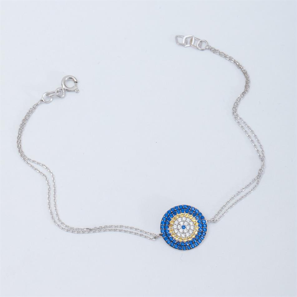 Altın Nazar Boncuklu Bileklik