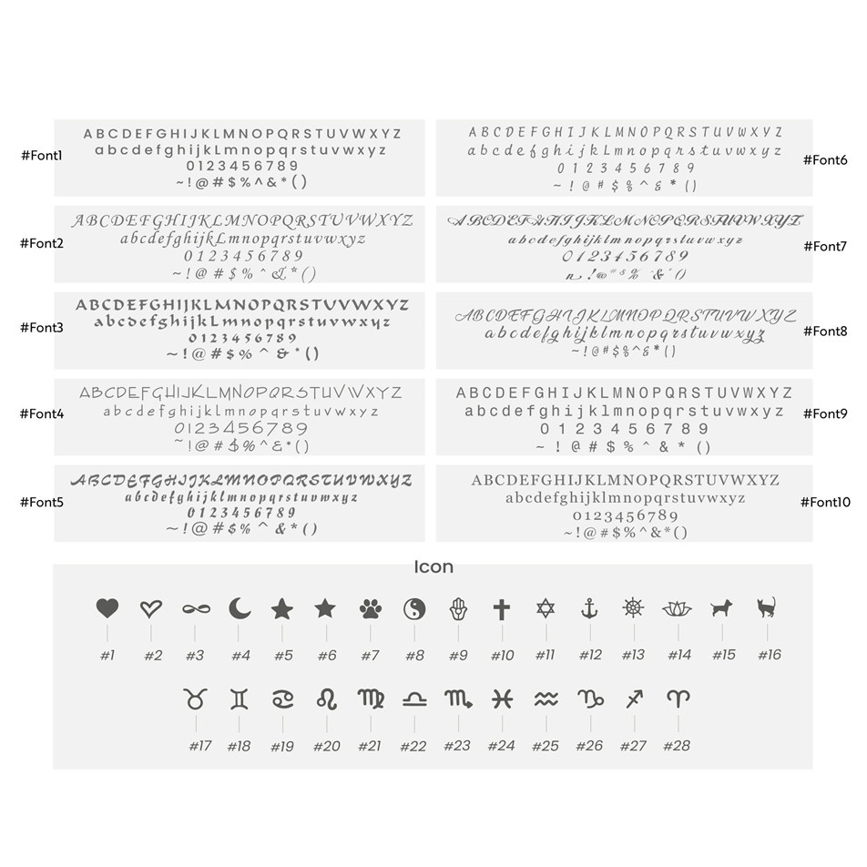 Altın Kalp Parmak İzi İsimli Kolye