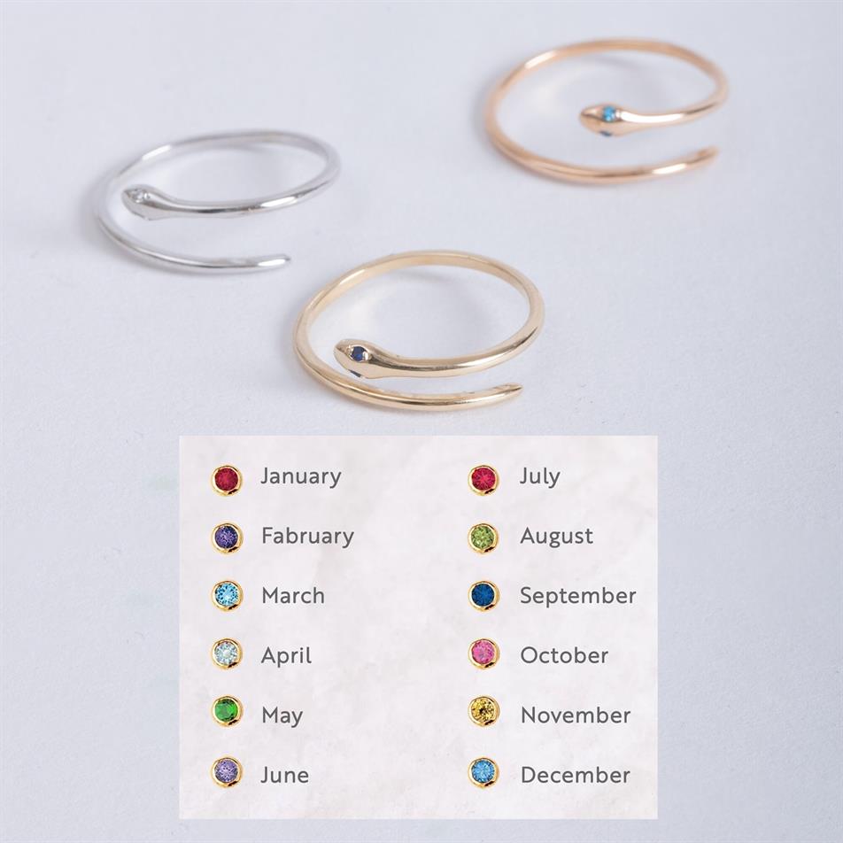 Altın Yılan Figürlü İnce Yüzük