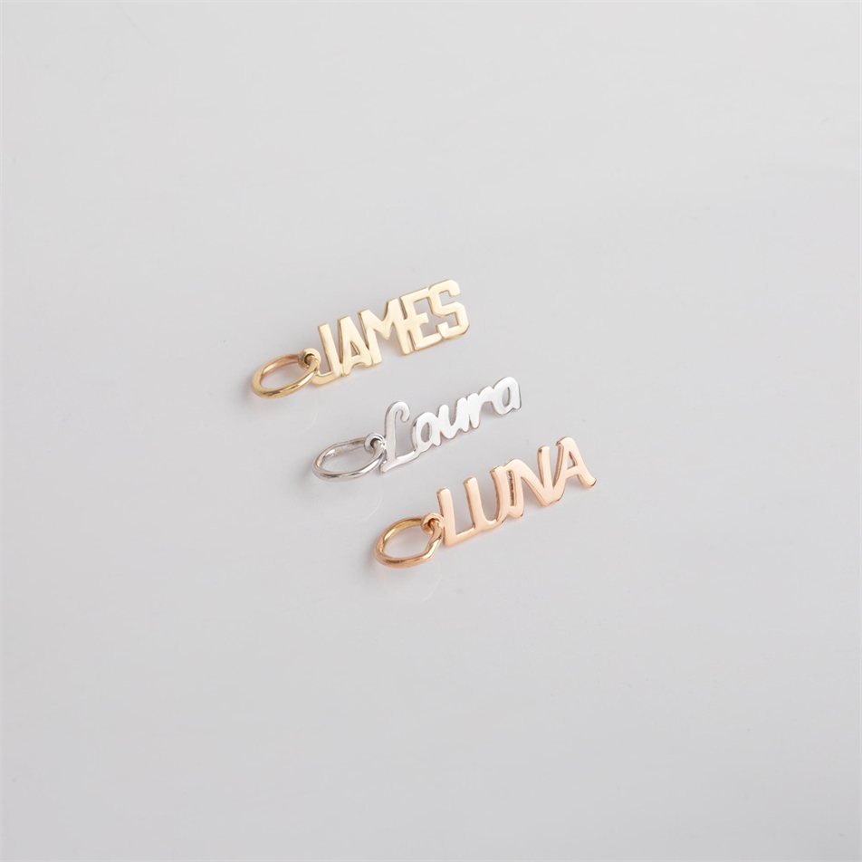 Altın Kişiye Özel Harf Kolye