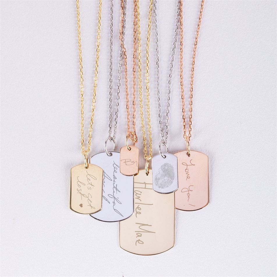 Altın Kişiye Özel Künye