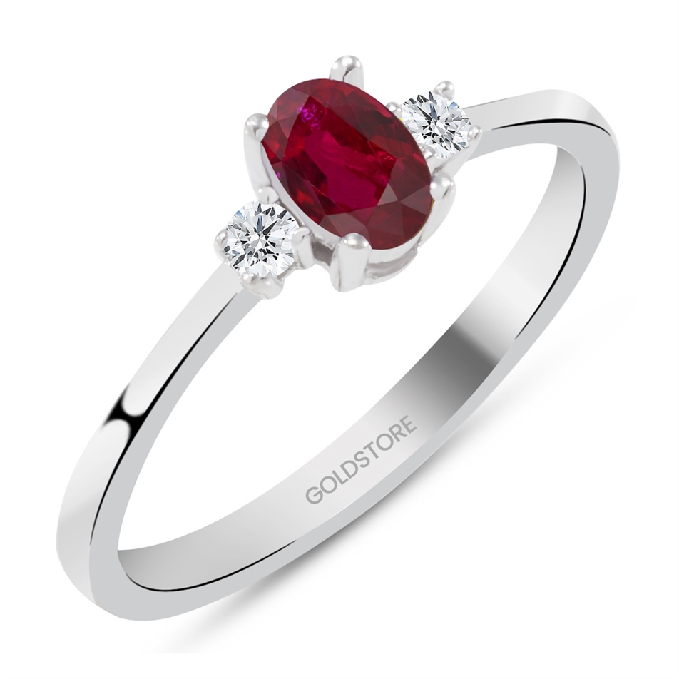 Solid Gold 0.1 ct Diamond Fancy Ring