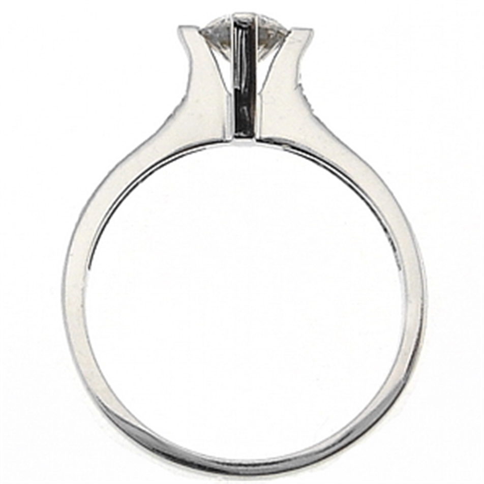 Solid Gold 0.37 ct Diamond Solitaire Ring