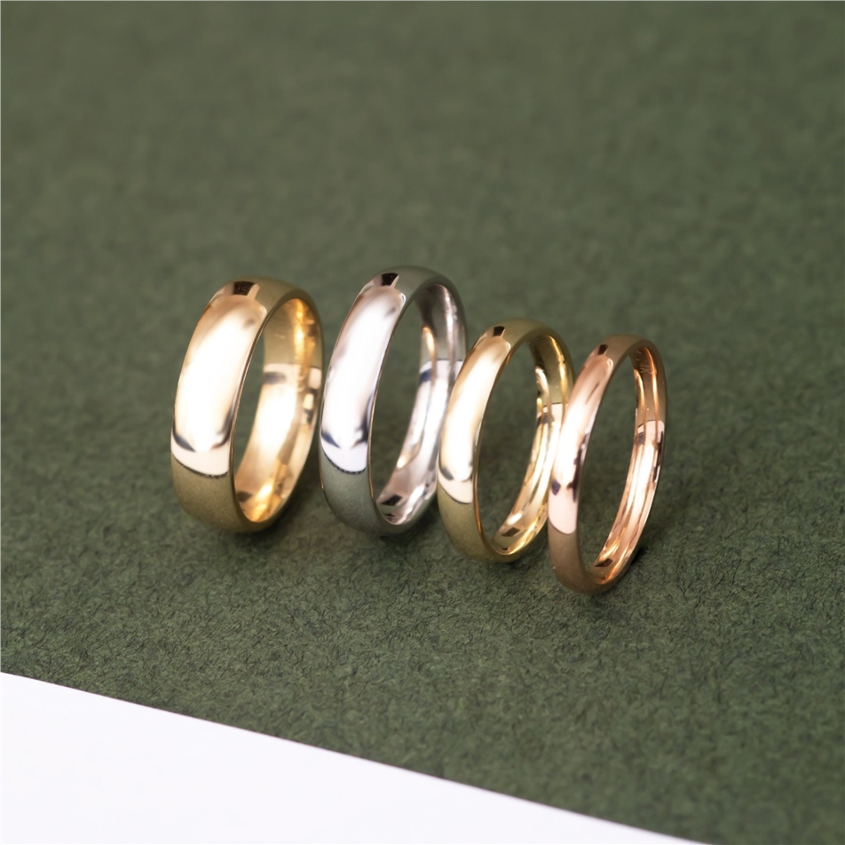 Solid Gold 3mm Wedding Band