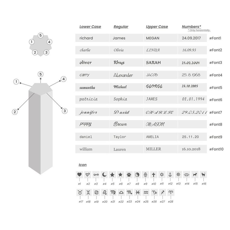 Solid Gold Pentagon Urn Bar Necklace