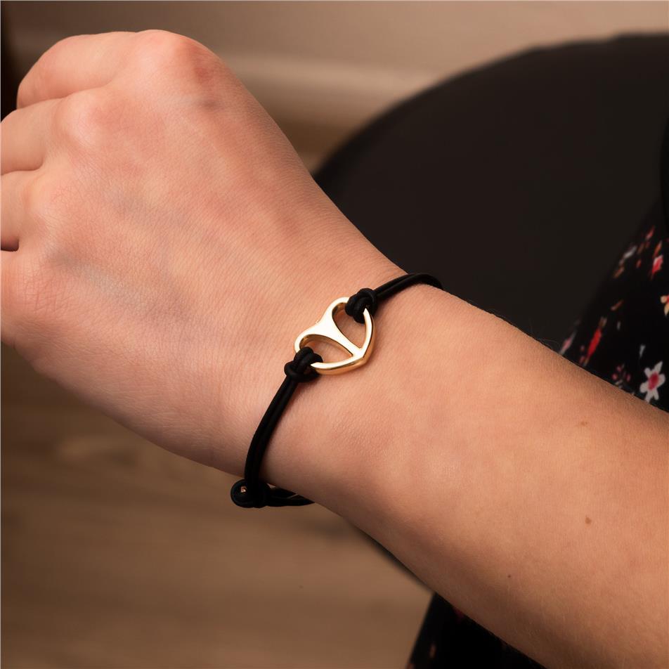 Solid Gold Heart Urn Bracelet