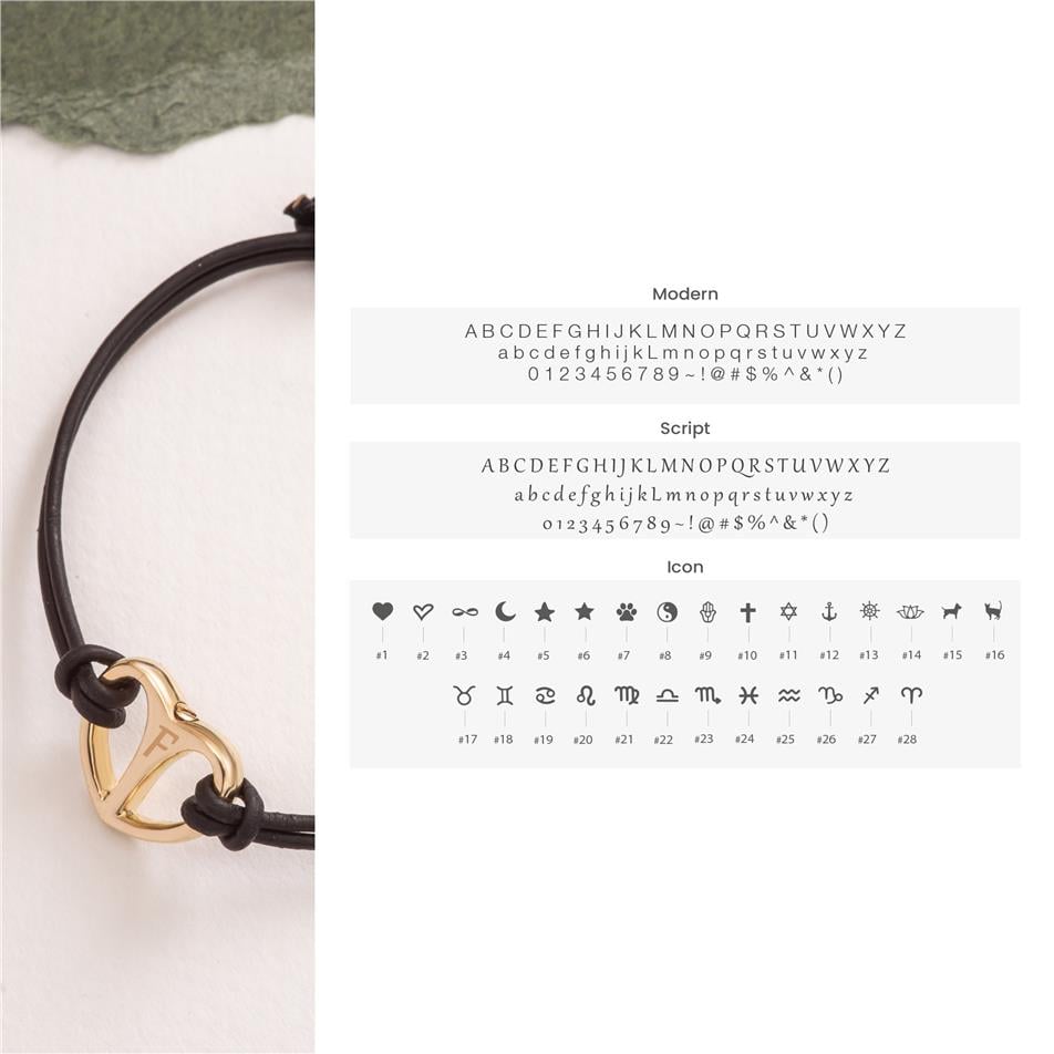 Solid Gold Heart Urn Bracelet