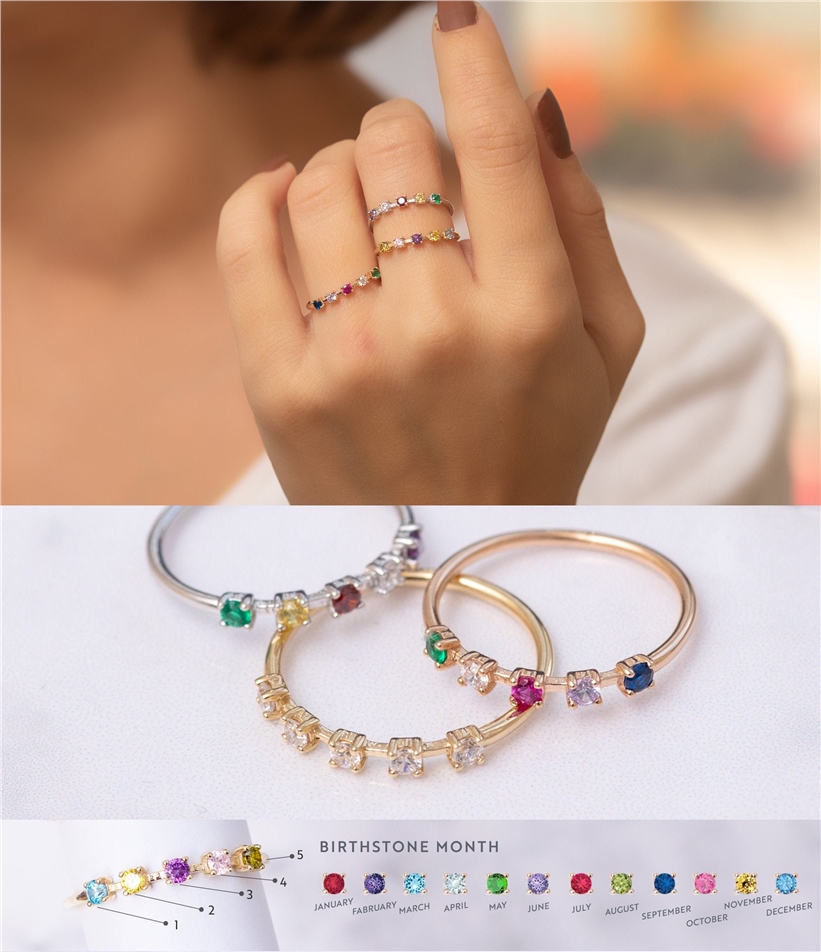 Solid Gold Chakra Ring