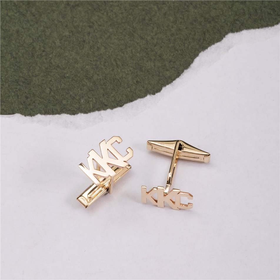 3 Letters Cufflinks