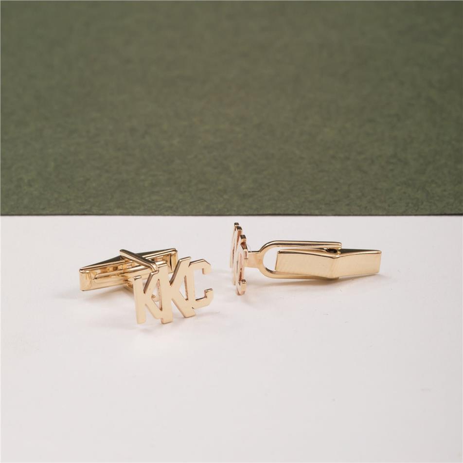 3 Letters Cufflinks