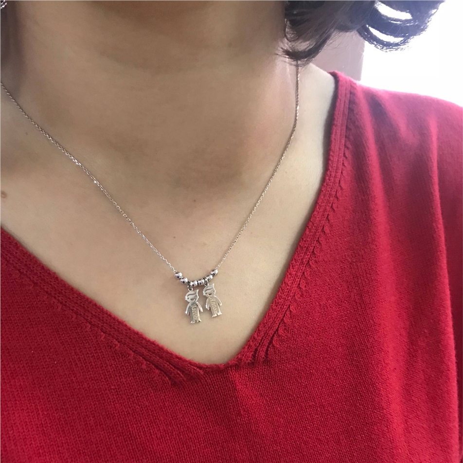 Altın Çocuk Charm Kolye