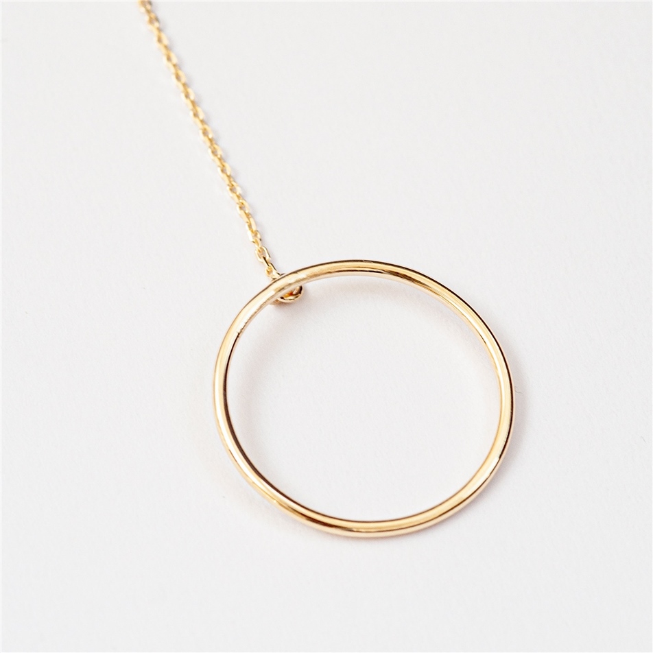 Solid Gold Cubic Zirconia Ring Bracelet