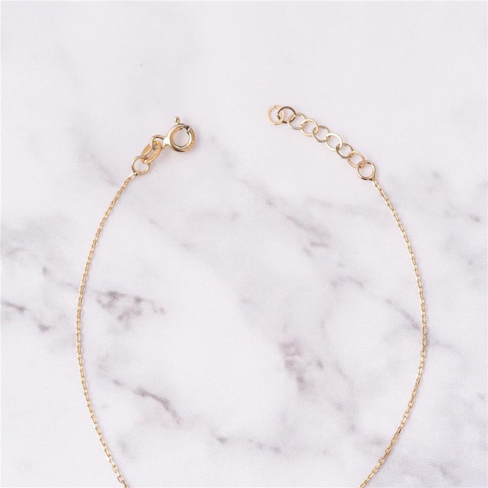 Solid Gold Diamond Ring Bracelet