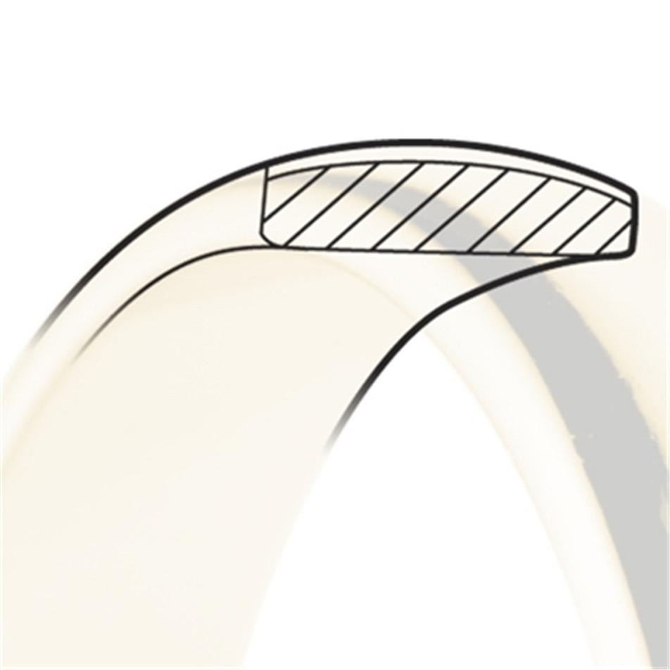 Solid Gold Band Classic Ring