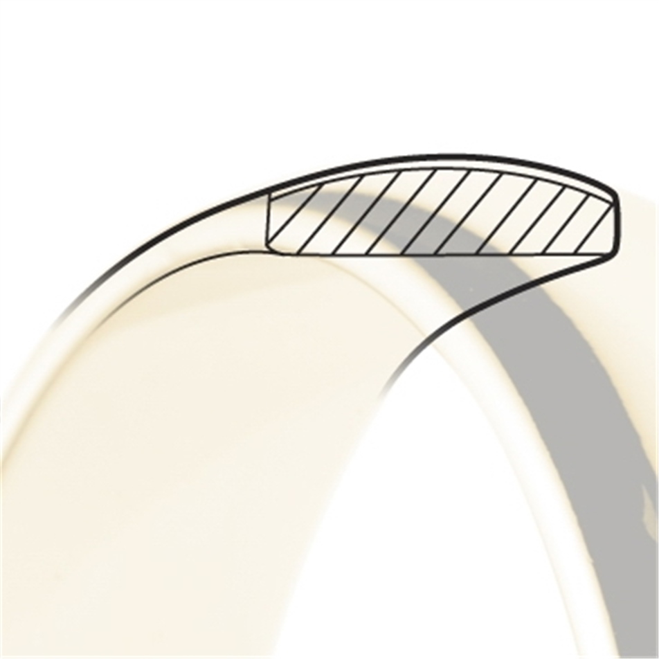 Solid Gold Band Classic Ring