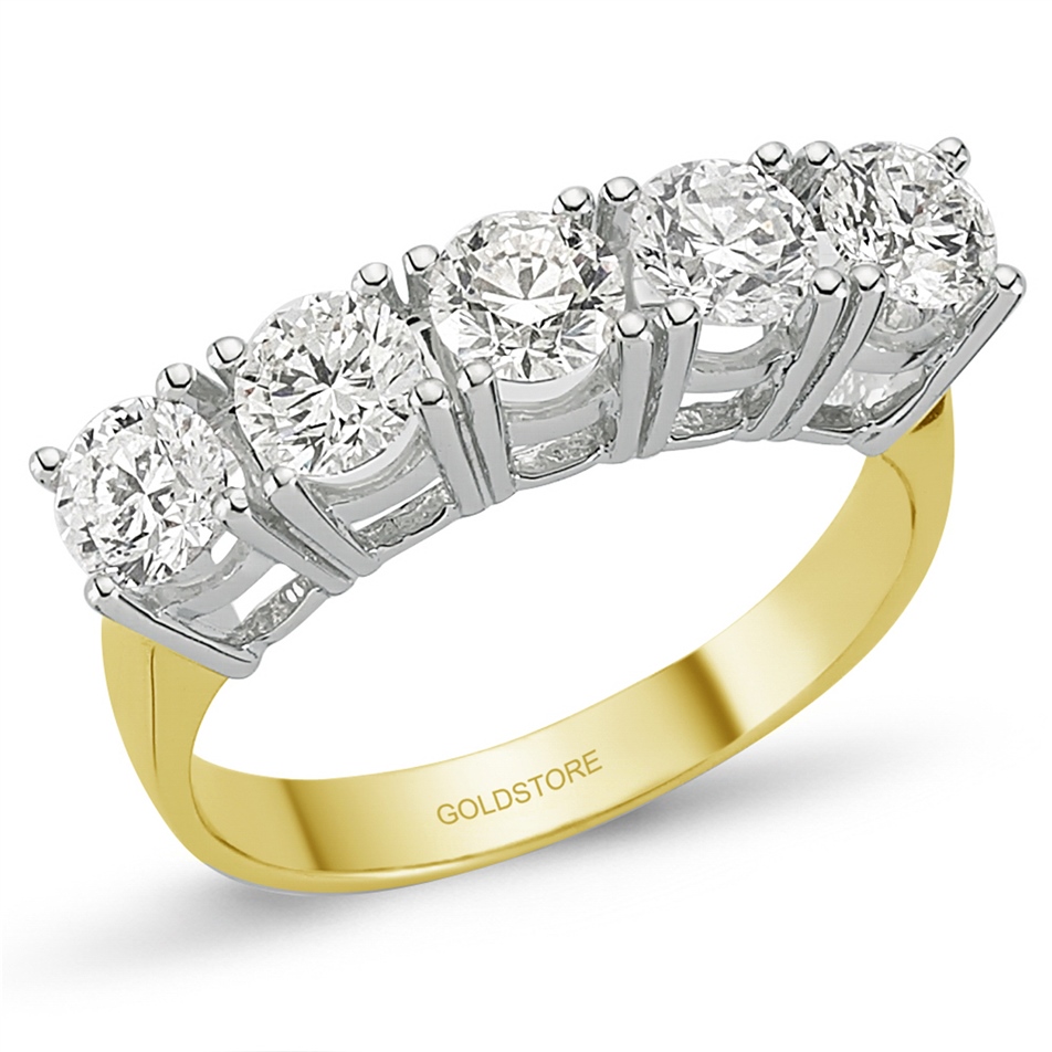 Goldstore-5 Taş Yüzük