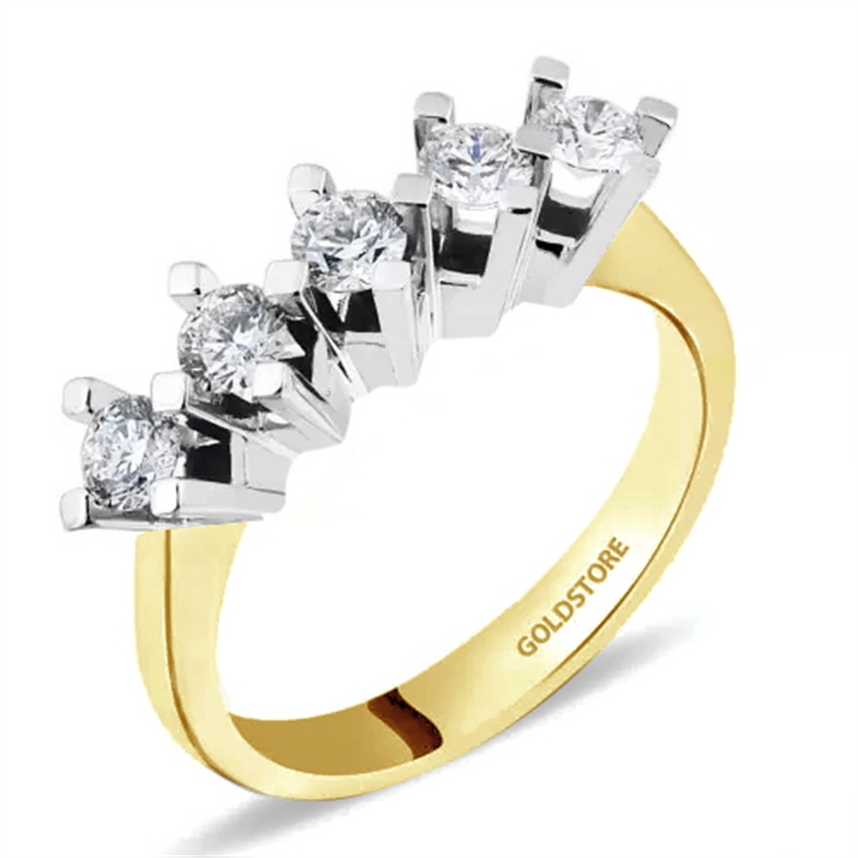 Goldstore-5 Taş Yüzük