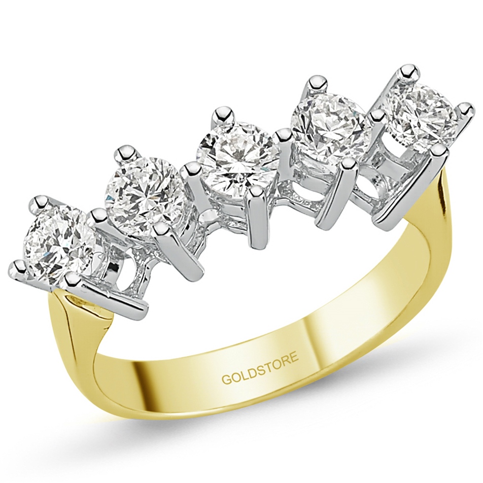 Goldstore-5 Taş Yüzük