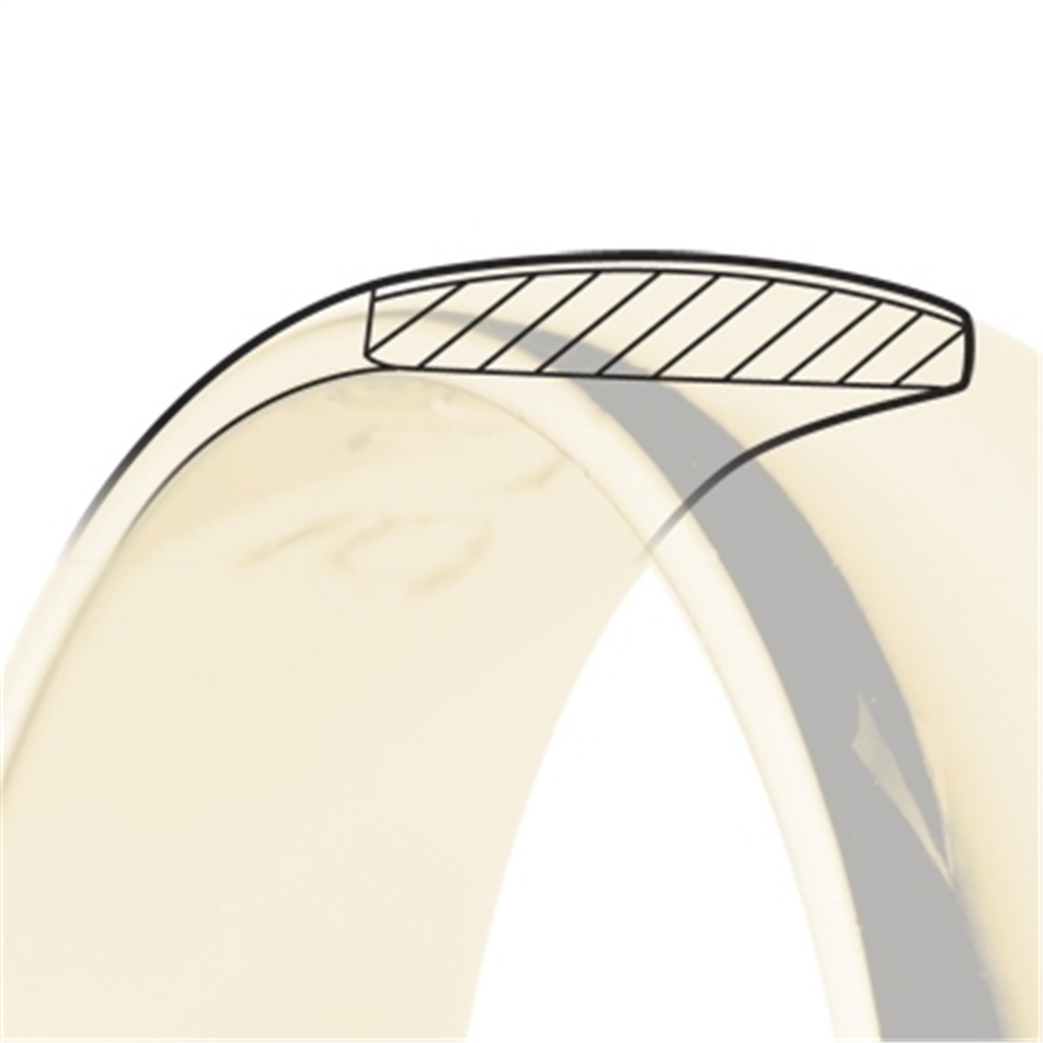 Solid Gold Band Classic Ring