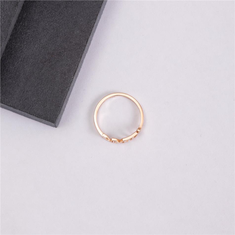 Solid Gold Uppercase Name Ring