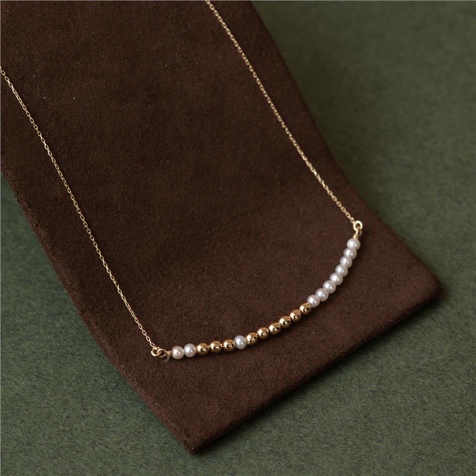 Altın Mors Alfabeli Kolye