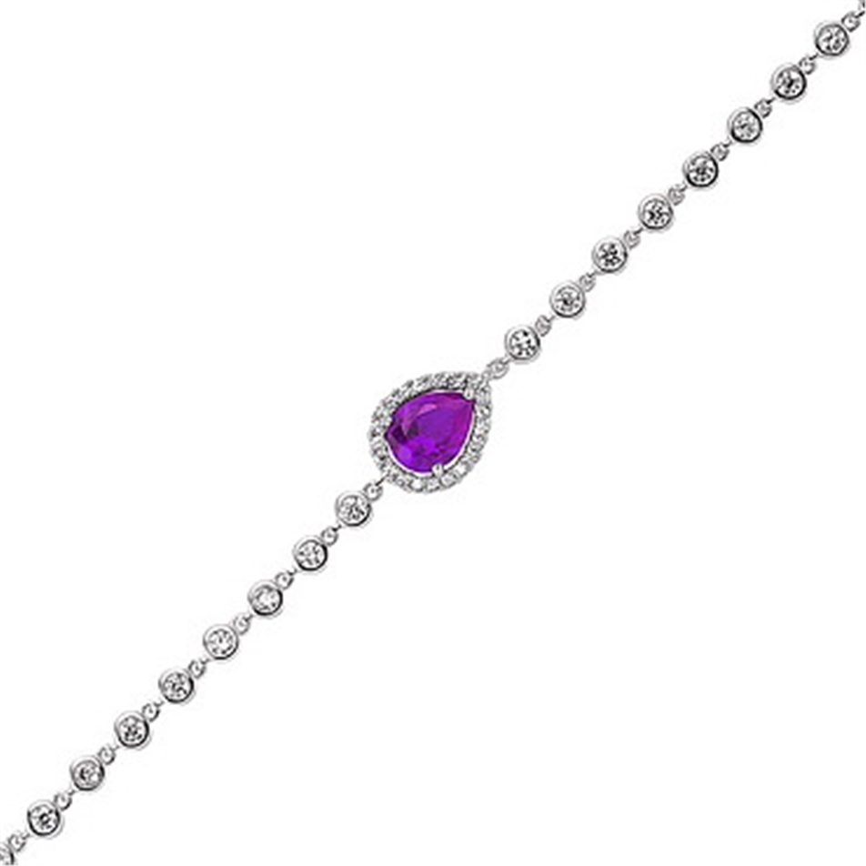 Solid Gold Cluster Bracelet