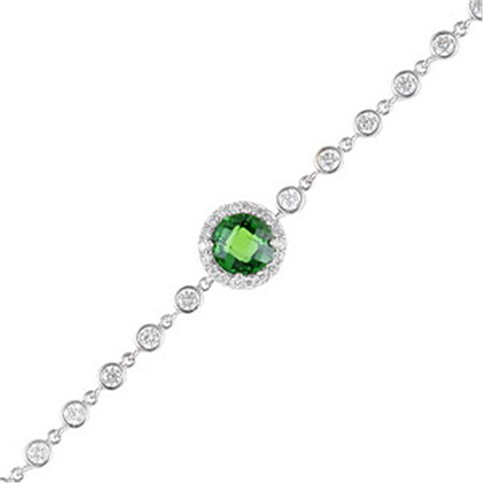 Solid Gold Cluster Bracelet