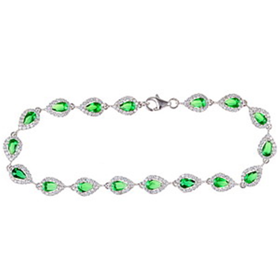 Solid Gold Cluster Bracelet