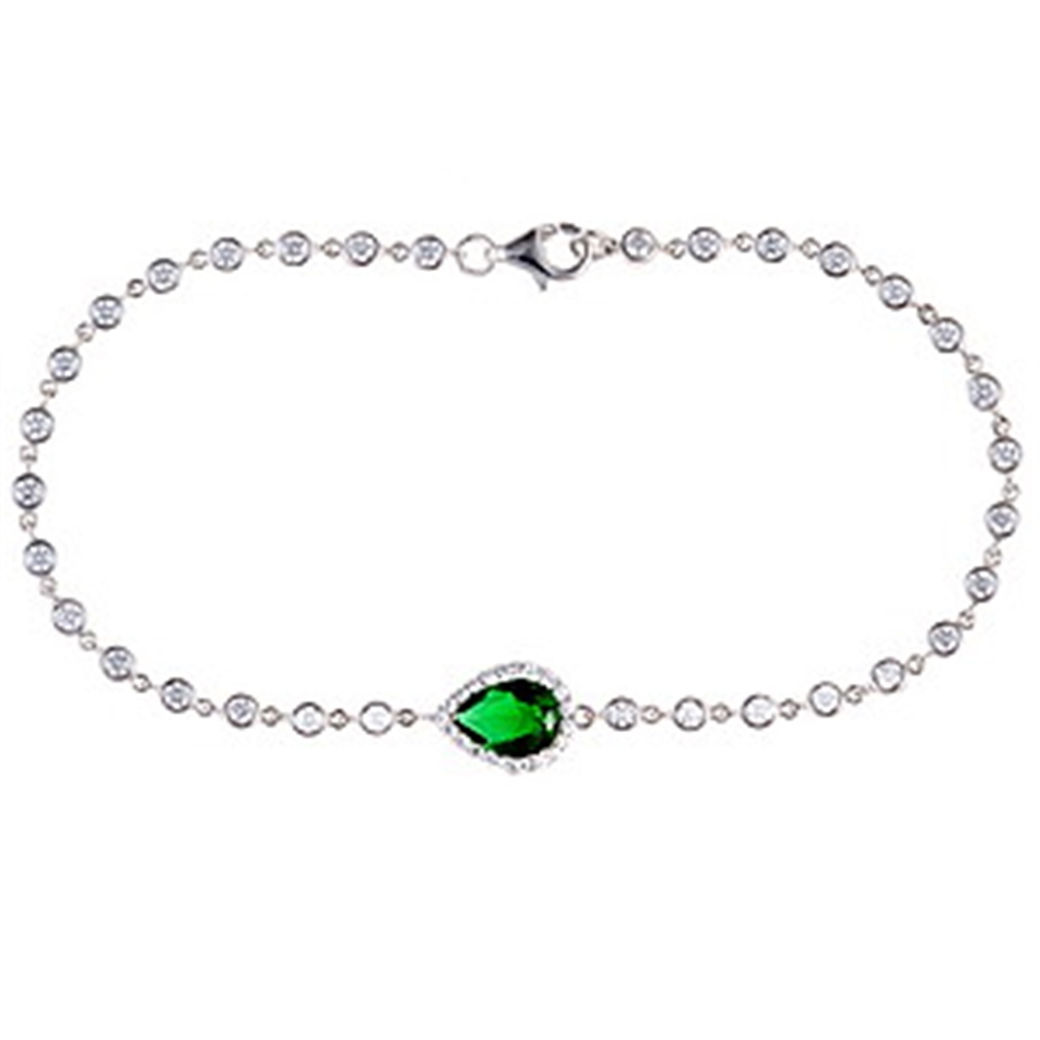 Solid Gold Cluster Bracelet