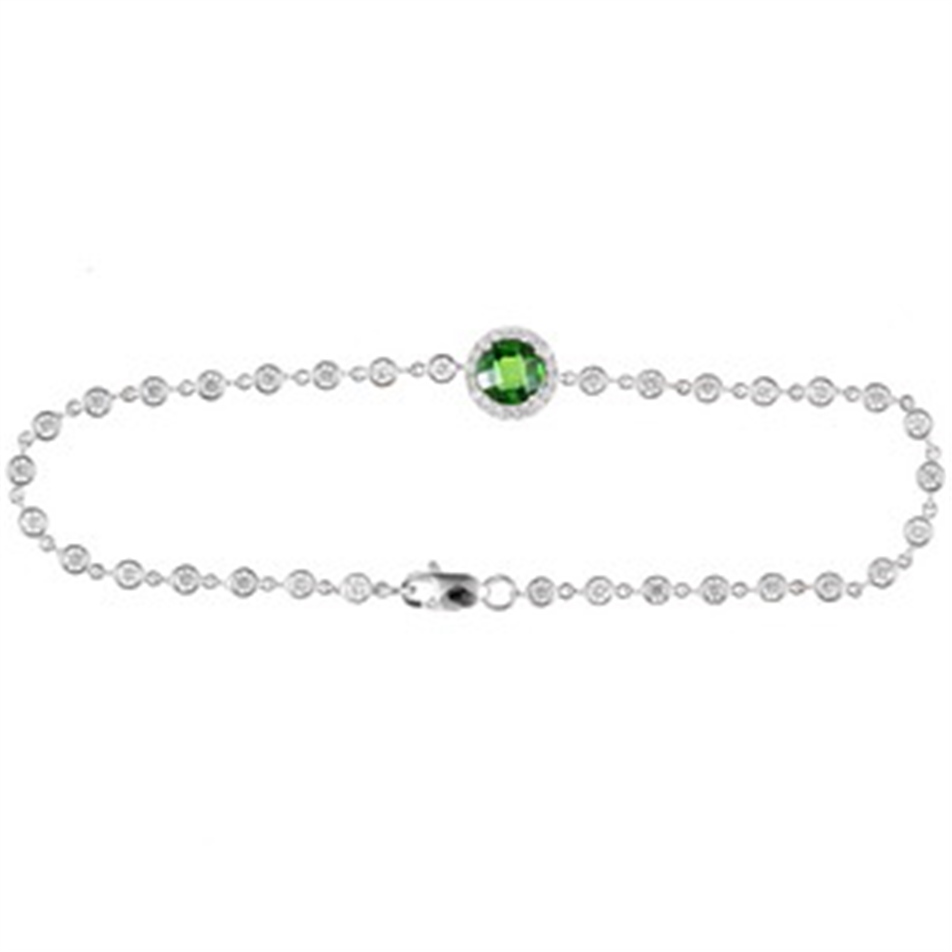 Solid Gold Cluster Bracelet