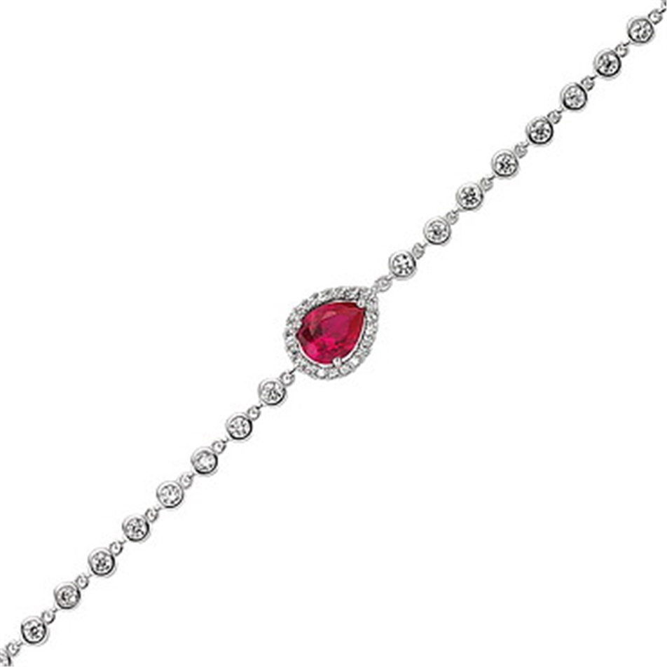 Solid Gold Cluster Bracelet