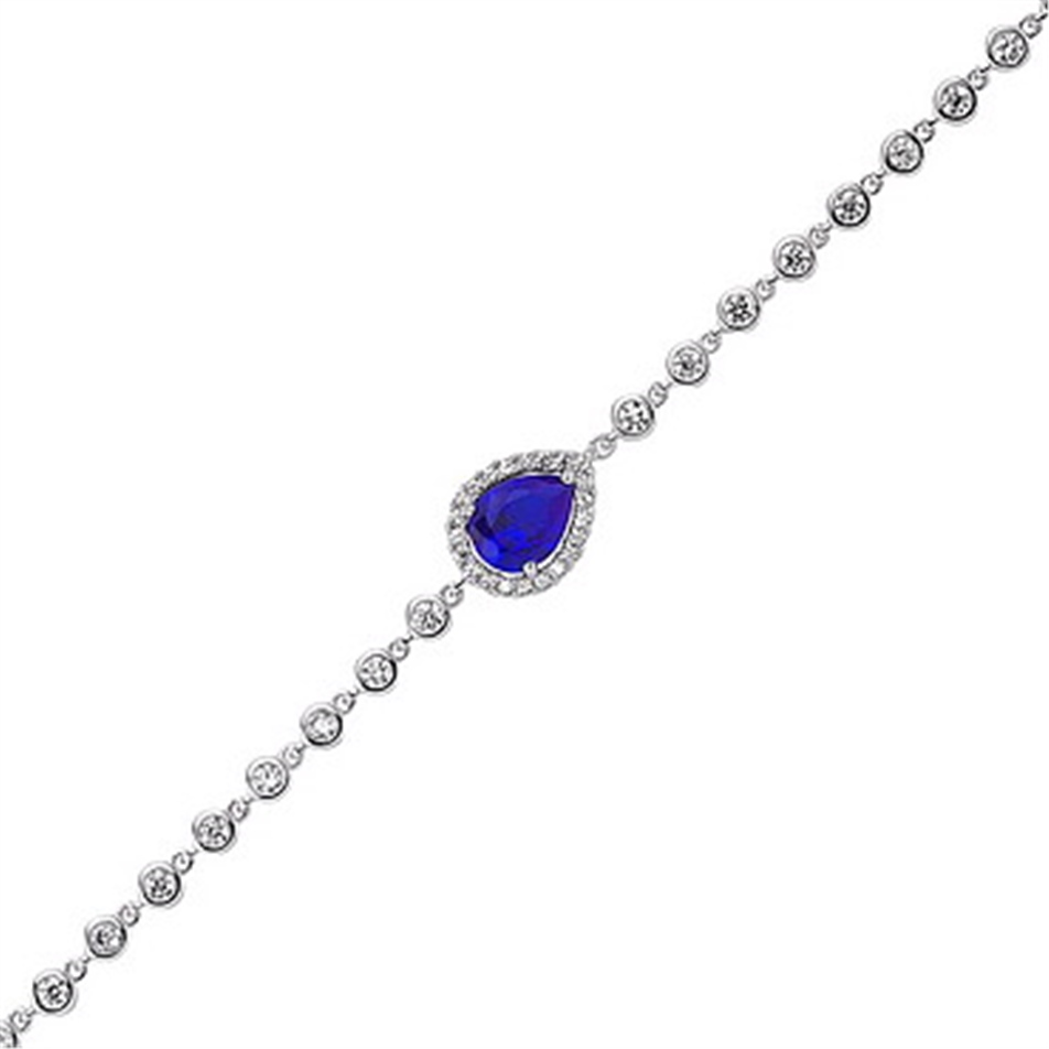 Solid Gold Cluster Bracelet